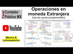 Práctica contable de moneda extranjera - Uso de cuentas complementarias - Contador Público MX