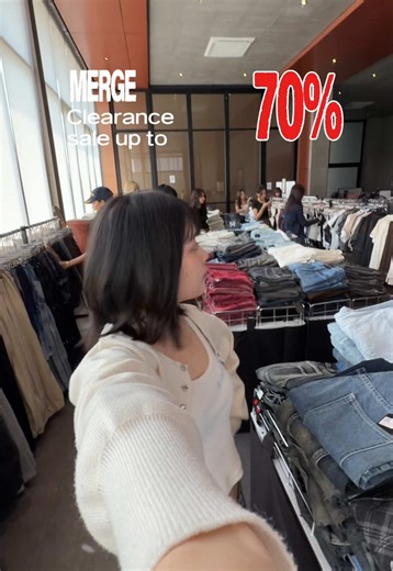 Merge clearance sale เริ่ม!💥🛍️ ลดเยอะมากกกก 1-4พ.ค.นี้เท่านั้น @Merge Official #mergeclearancesale #clearance