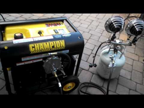 Tri-Fuel generator conversion kit. Motor Snorkel. U.S. Carburetor