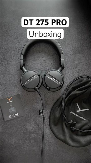 Unboxing the DT 275 PRO 🎧🎥 Hear what matters - even in the loudest environments.