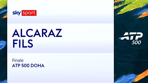 Alcaraz Fils: highlights Atp Doha. VIDEO