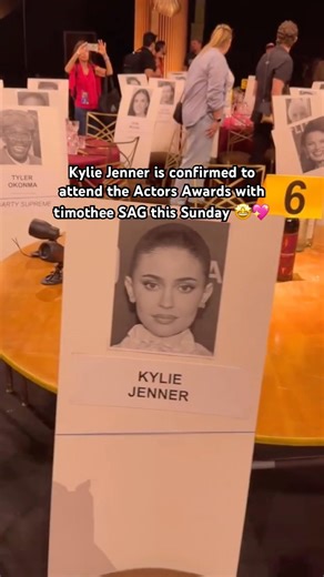 Kylie Jenner is confirmed to attend the Actors Awards with timothee SAG this Sunday#viralshort