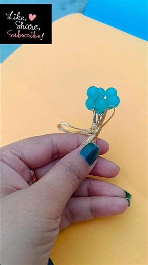 DIY Luxury Jewelry: Custom Beaded Flower Pin / Bouquet#viral #yt #craft