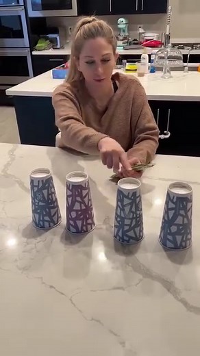 Cup money game with wife 🎬 This video was produced by Network Media and Stacy & Tommy | I Win Again - Games
