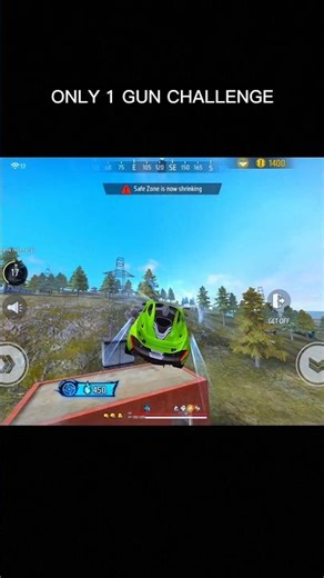 Only 1 Gun Challenge In Free Fire