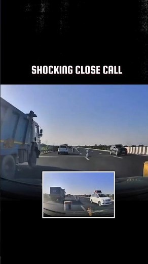 Shocking close call | Capture every truth with Woodman 3k IMEX Dashcam.