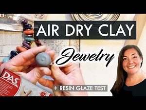 DIY JEWELLERY MAKING CLAY at HOME - air dry clay jewelry