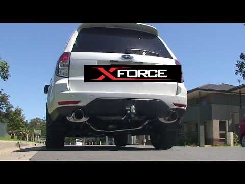 XFORCE Subaru Forester XT MY09+ Performance Exhaust
