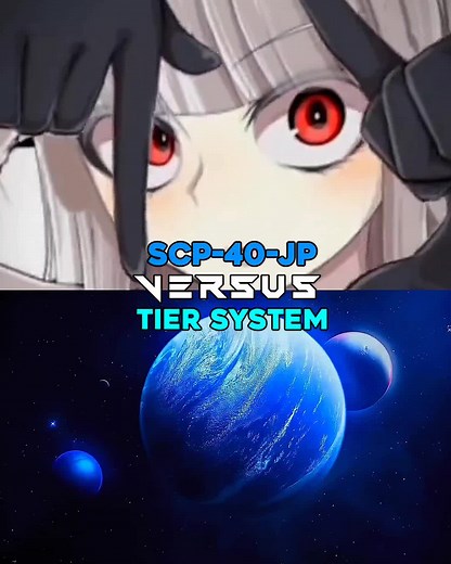 SCP 040 JP vs Tier System #tiersystem #fiction #vsedit #scp #scpfoundation #scp040jp