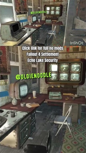 Echo Lake Lumber Security no mods Fallout 4 Settlement Build