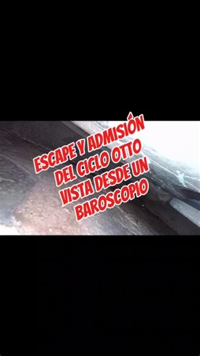 Bandita gracias a un baroscopio podemos ver una parte crítica del ciclo otto.