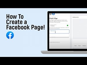 How to Create a Facebook Page On Laptop [easy]