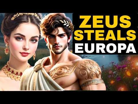 Zeus and Europa Across the Sea to Crete: Legendary Greek Myth That Changed Her Destiny