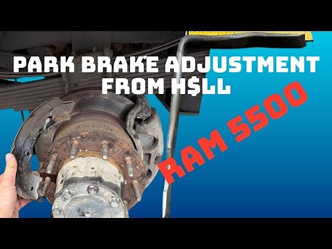Ram 5500 Emergency Brake Adjustment