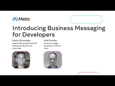 Introducing Business Messaging for Developers