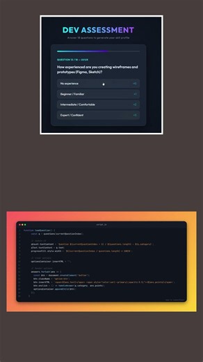 How to Code an Animated Skill Bar Radar 👀 ✨ 🚀