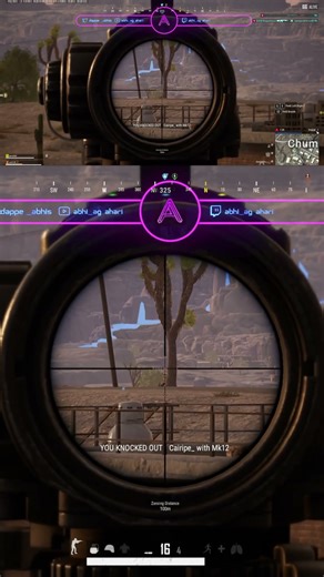 3 Knock Same Time 🔥 | MK12 Blast Gameplay | PUBG PC Epic Short |