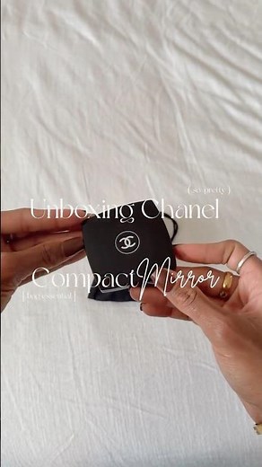 Shopping Diaries | Unboxing Chanel Double Facetts Compact Mirror 🪞🪩🖤