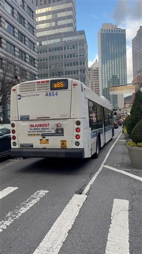 2011 New Flyer XD40 #4854 on the B65