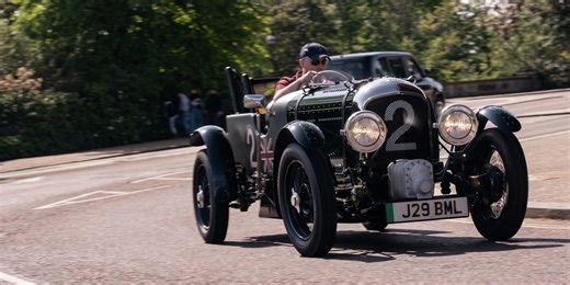London Crawling: Driving the 20-HP Bentley Blower Junior EV