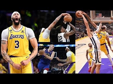 Anthony Davis 2023 DEFENSE Highlights: All Blocks Playoffs