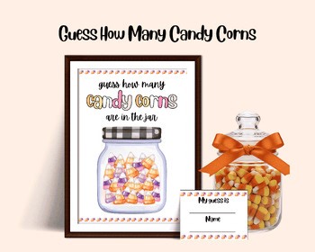Fall Candy Corn Guessing Game