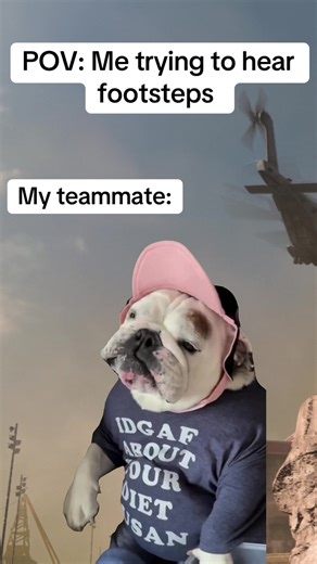 Struggling to Hear Footsteps: A Funny POV Meme