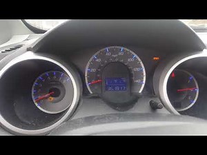 honda fit Borrar luz de mantenimiento