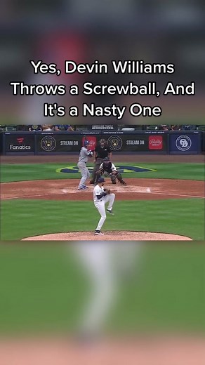 Devin Williams' Nasty Screwball: A Dominant Pitch Explained