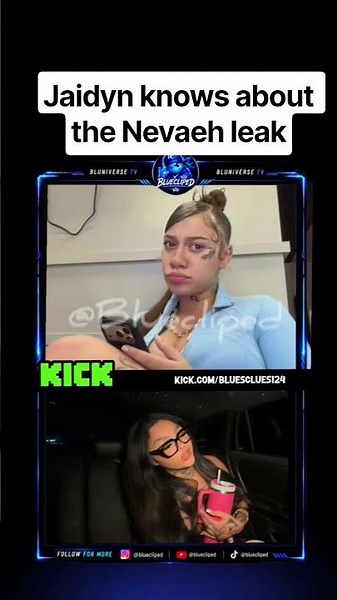 Jaidyn in the Nevaeh leaks #blueface #neveah #drama #fyp #viral