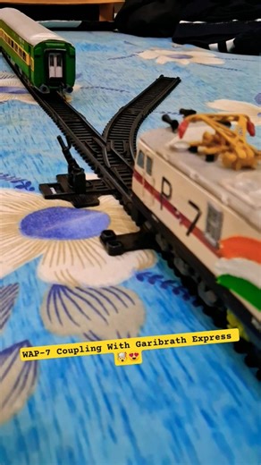 #best #wap7 #couple With Passenger #train #garibrathexpress 🤯 #awesome 🧡 #shorts