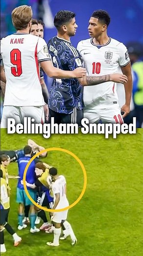 Incidents Cameras Almost Missed Between Bellingham and Barco #football #soccer #worldcup #foryou