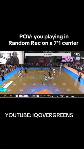 I’m not gonna lie playing on center is not hard especially when you have the iq to know how to play it!! The best bigs I feel are the well rounded build bigs!!#NBA2K26 #2k26builds #livestreaming #2kcommunity #2k26gameplay