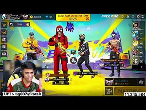 🔴[Live] Top 100 Today🗿Day 6 New Season Grandmaster Road to Top-1👽🔥-Garena Free Fire🔥!!