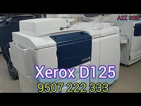 Xerox D125 Full Demo