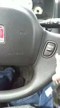 2002-2005 Saturn Vue Steering Wheel Cruise Button Removal