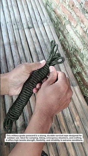 Military Paracord Survival Rope | Strongest Tactical Cord You Need!
