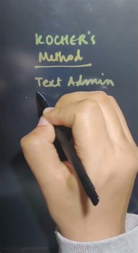 KOCHER'S METHOD MNEMONIC -ortho imp- neet pg