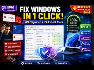 I Found a Free Tool with 120+ Windows Repair Utilities