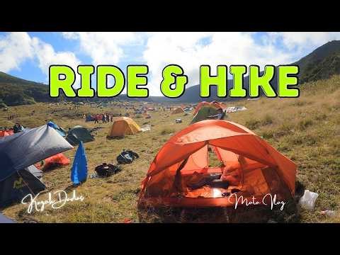 #motovlog Solo riding dan hiking gn Gede | Bandung-Cianjur (basecamp putri)