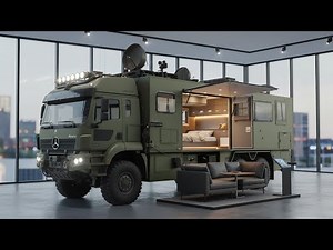 2026 Tactical 6×6 Motorhome – The Military-Grade Luxury Beast!”