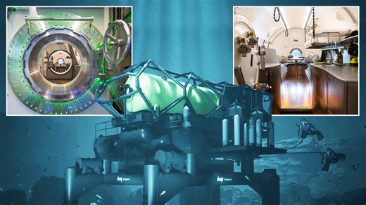 The underwater sea bases where aquanauts will live & uncover the ocean's secrets