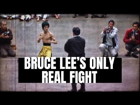 🎥 Bruce Lee’s Only Real Fight Ever Recorded 💥