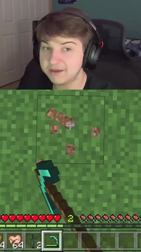 Digging Straight Down In Minecraft with Frame Limit | 4KBexy