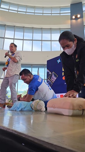 4.9K views · 7.9K reactions | Sa gitna ng kalamidad, mahalagang malaman natin ang tamang pamamaraan ng CPR para mailigtas ang buhay ng ating mga kapwa. Narito ang ilang tips mula kay Sir Doki, Disaster Management Specialist.  Learn more about emergency preparedness during SM's Emergency Preparedness Forum for Senior Citizens and Persons with Disabilities. #EmergencyPreparedness #SMEPF2023 #SupportingCommunities | SM Cares | Facebook