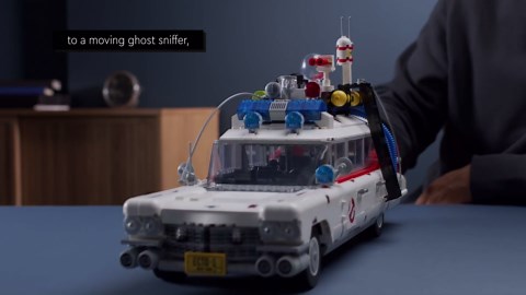 LEGO Icons Ghostbusters ECTO-1 10274 Car Kit, Large Set for Adults, Gift Idea for Men, Women, Her, Him, Collectable Model for Display, Nostalgic Home Décor