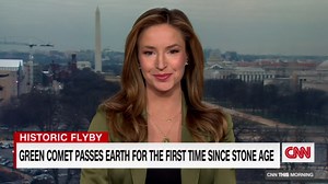 Green comet seen from Earth for first time since Stone Age