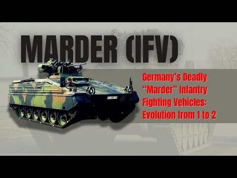 Marder 1 & Marder 2 IFVs: German Infantry Fighting Vehicles Explained