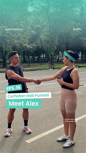 Ini dia, Alex! Si pelari kalcer yang bikin Purwati jatuh cinta pada pandangan pertama. Akankah cinta bersemi di antara mereka? Tungguin kelanjutannya di IG Puro Indonesia!