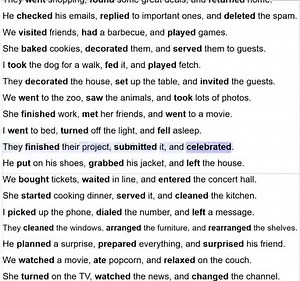 1.8K views · 28 reactions | Simple Past Uses Use 3: A Series of Completed Action Use the Simple Past for events that happened one after another. | Empowering English Learning | Facebook
